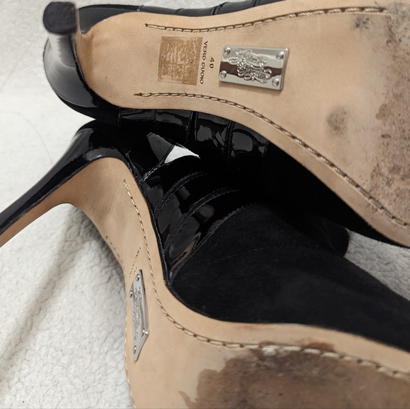 Alejandro Ingelmo Origami Peep Toe Bootie Heels!! - Picture 10 of 14